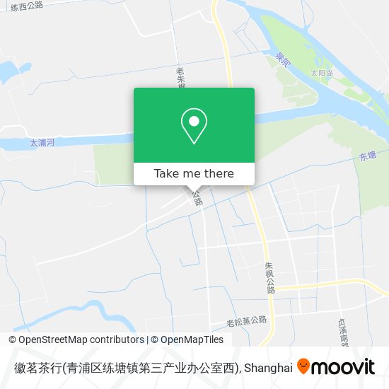 徽茗茶行(青浦区练塘镇第三产业办公室西) map