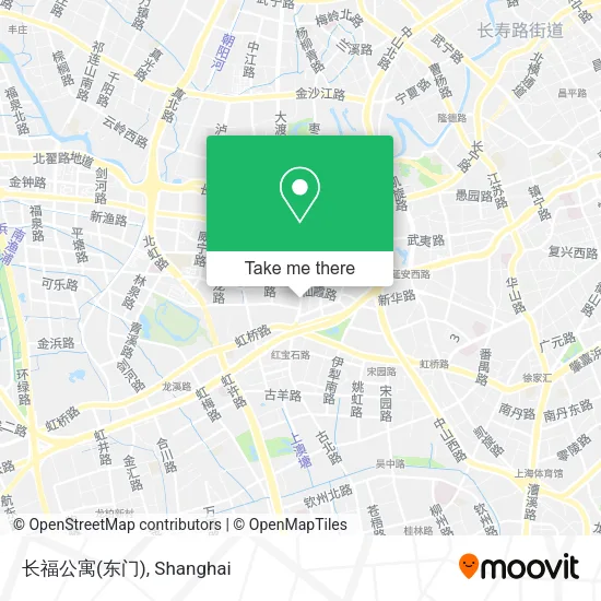 长福公寓(东门) map