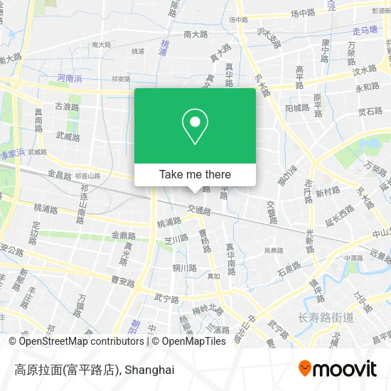高原拉面(富平路店) map