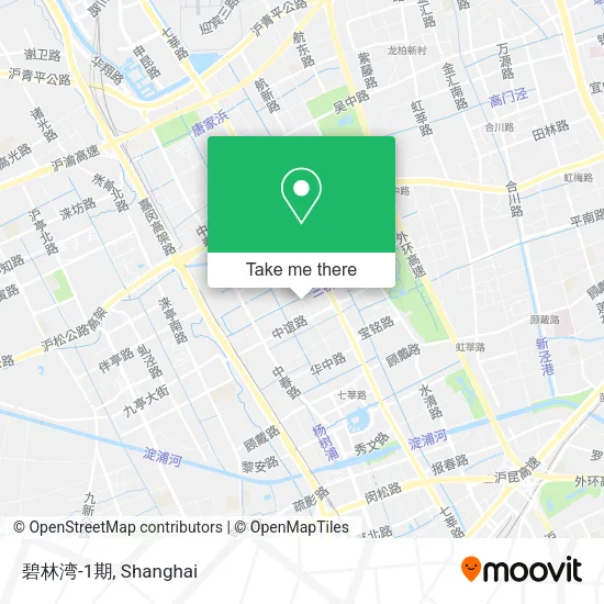 碧林湾-1期 map