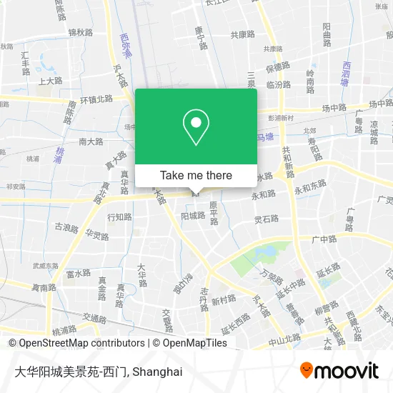 大华阳城美景苑-西门 map