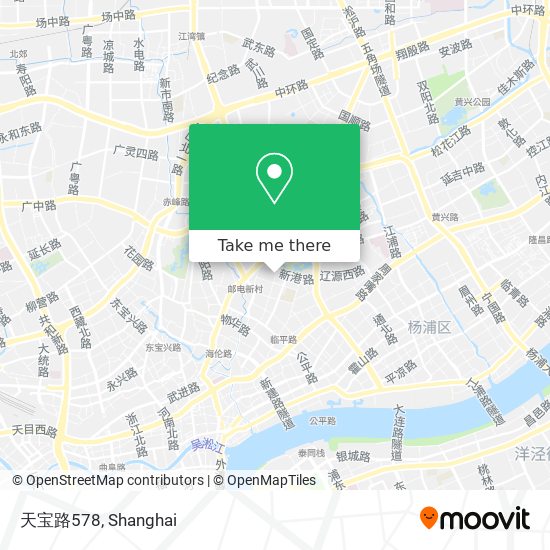 天宝路578 map
