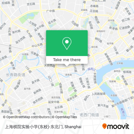 上海棋院实验小学(东校)-东北门 map