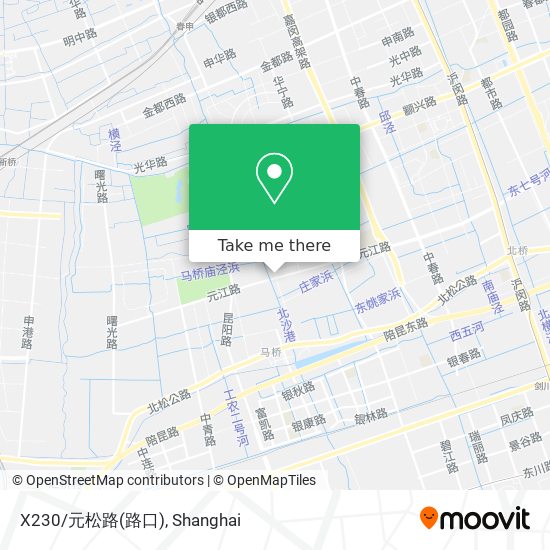 X230/元松路(路口) map