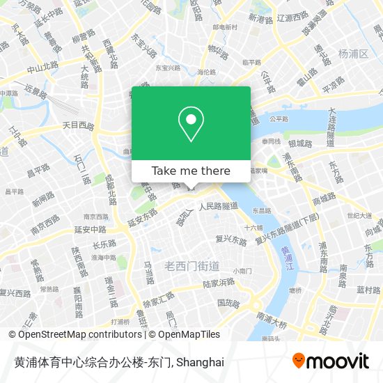 黄浦体育中心综合办公楼-东门 map