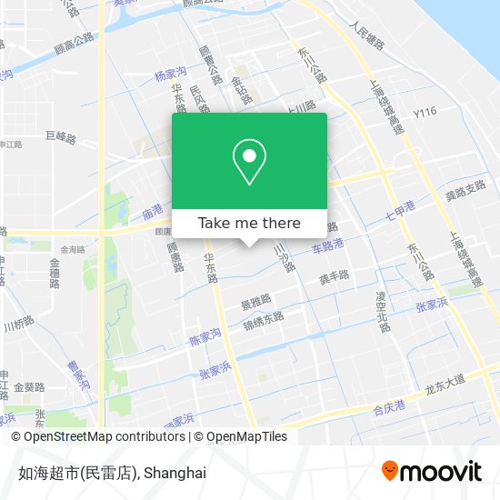如海超市(民雷店) map
