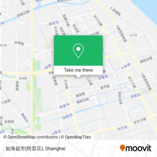 如海超市(民雷店) map