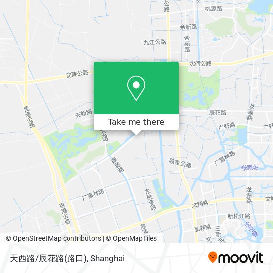 天西路/辰花路(路口) map