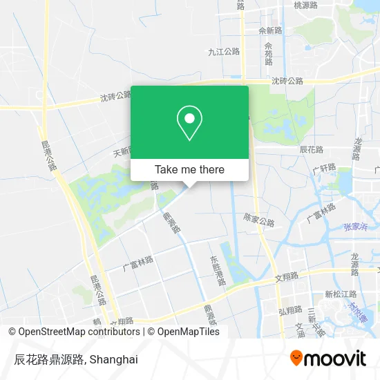 辰花路鼎源路 map
