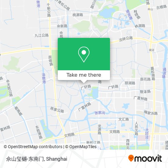 佘山玺樾-东南门 map