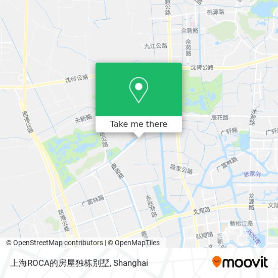 上海ROCA的房屋独栋别墅 map
