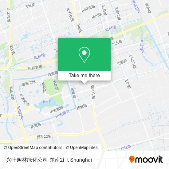 兴叶园林绿化公司-东南2门 map
