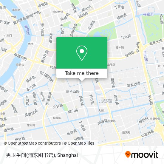 男卫生间(浦东图书馆) map
