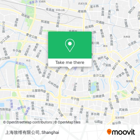 上海致维有限公司 map