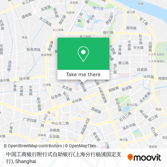 中国工商银行附行式自助银行(上海分行杨浦国定支行) map