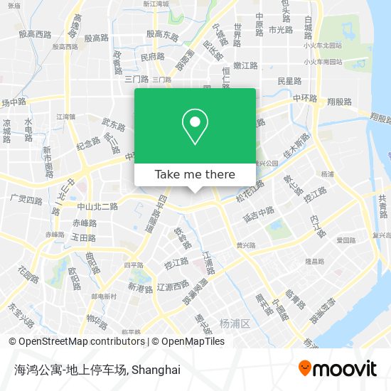 海鸿公寓-地上停车场 map
