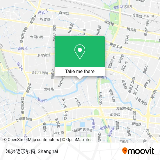 鸿兴隐形纱窗 map