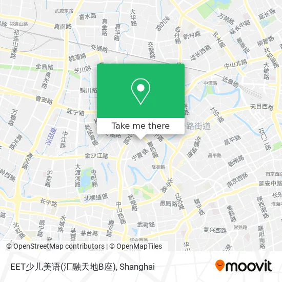 EET少儿美语(汇融天地B座) map