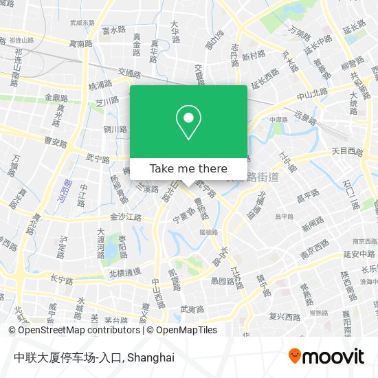 中联大厦停车场-入口 map