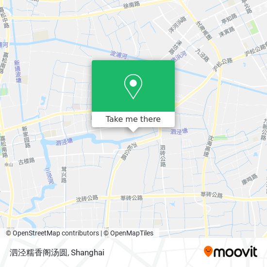泗泾糯香阁汤圆 map