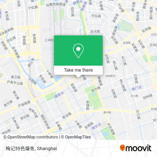 梅记特色爆鱼 map