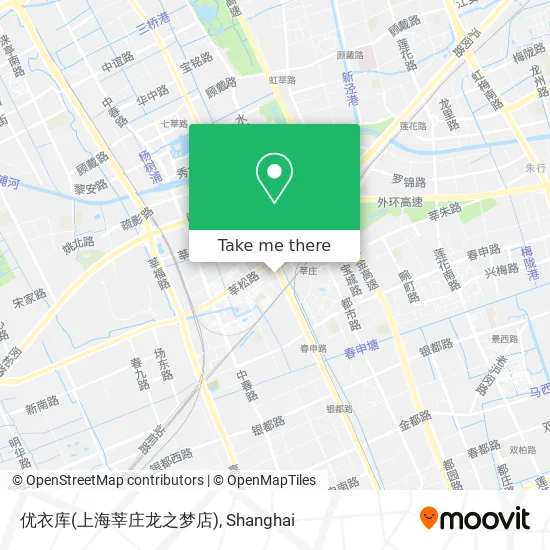 优衣库(上海莘庄龙之梦店) map