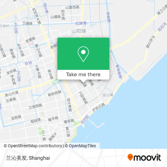 兰沁美发 map