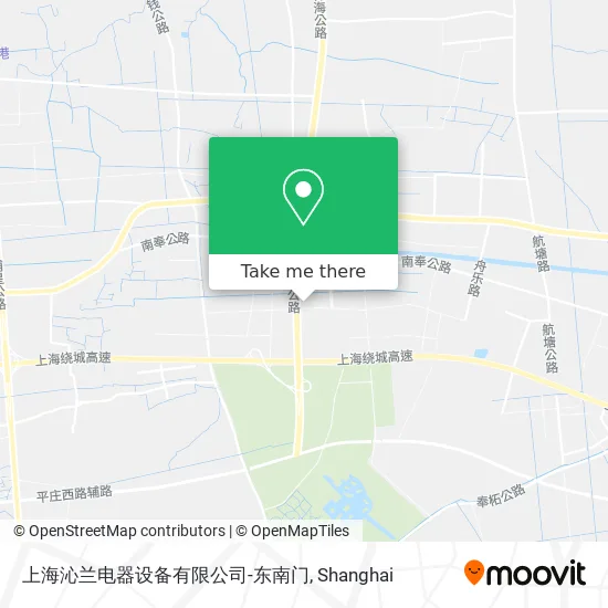 上海沁兰电器设备有限公司-东南门 map