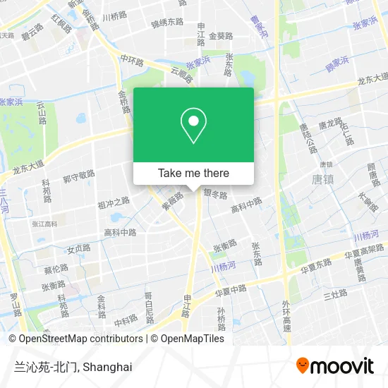 兰沁苑-北门 map