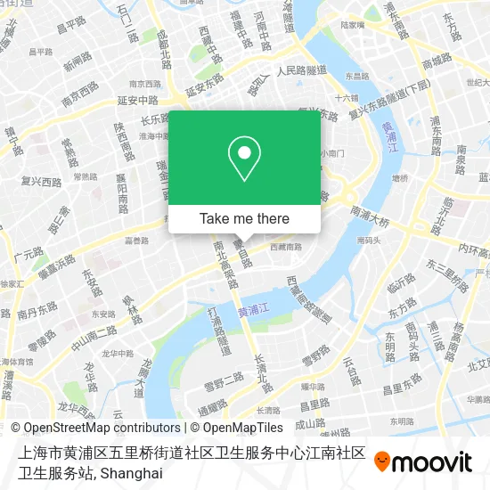 上海市黄浦区五里桥街道社区卫生服务中心江南社区卫生服务站 map