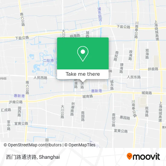 西门路通济路 map