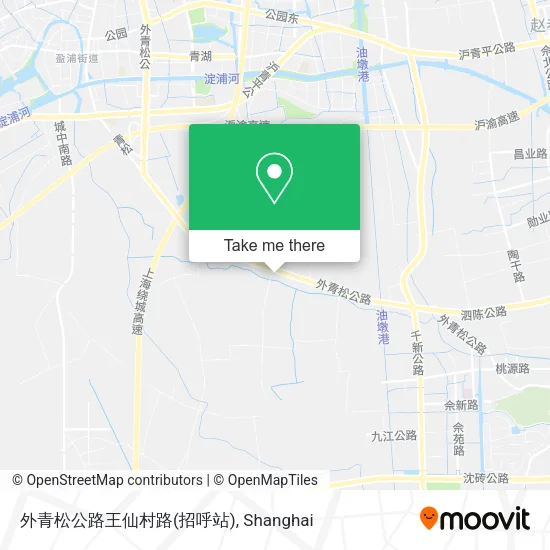 外青松公路王仙村路(招呼站) map