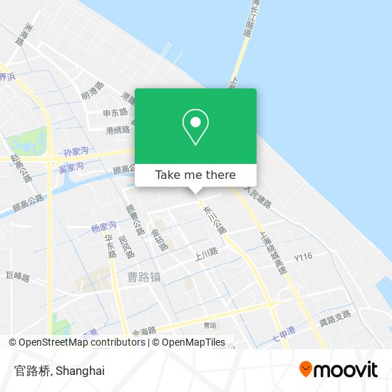 官路桥 map