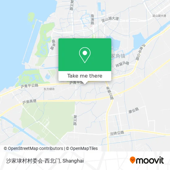 沙家埭村村委会-西北门 map