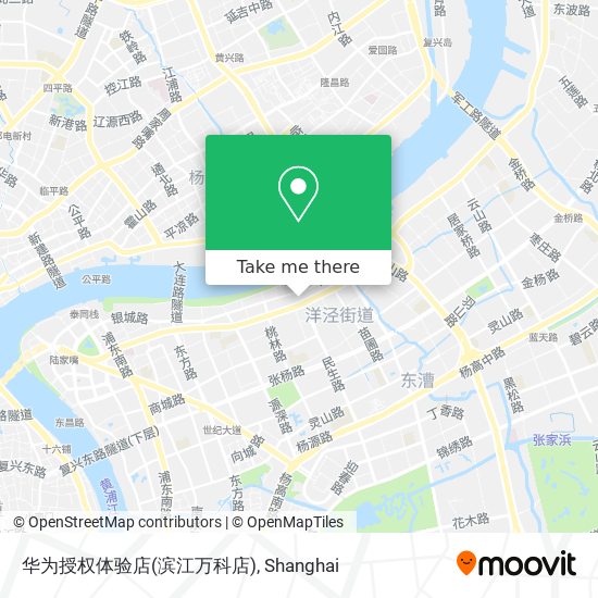 华为授权体验店(滨江万科店) map