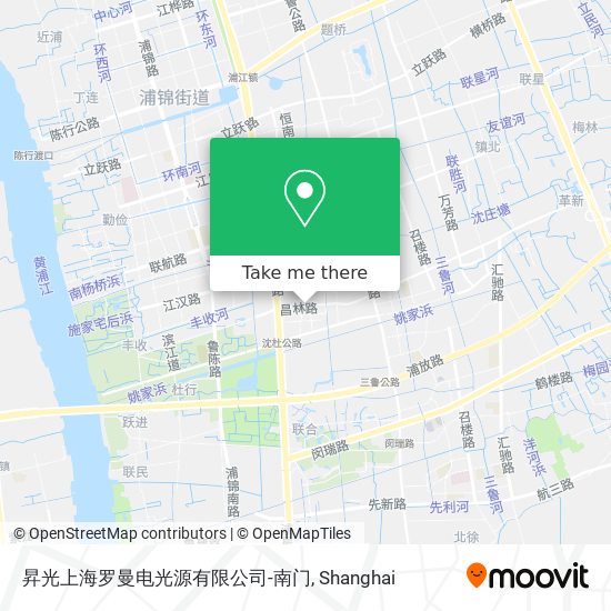 昇光上海罗曼电光源有限公司-南门 map