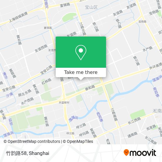 竹韵路58 map