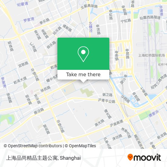 上海品尚精品主题公寓 map