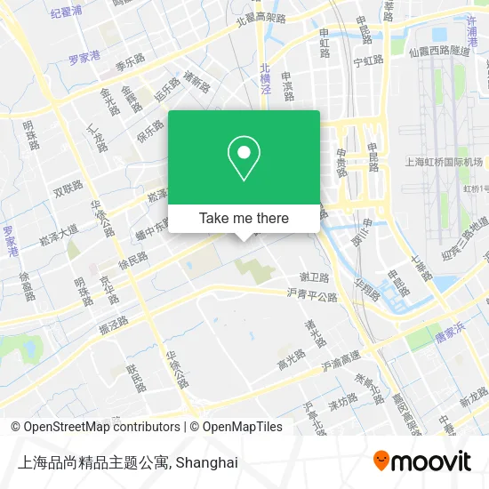 上海品尚精品主题公寓 map