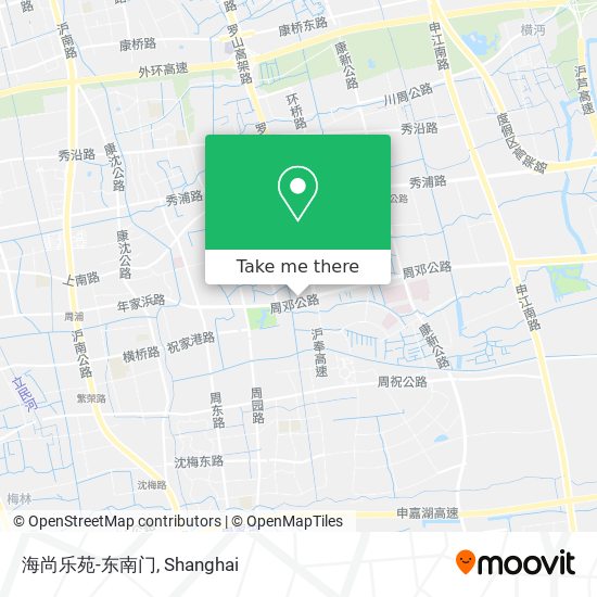 海尚乐苑-东南门 map