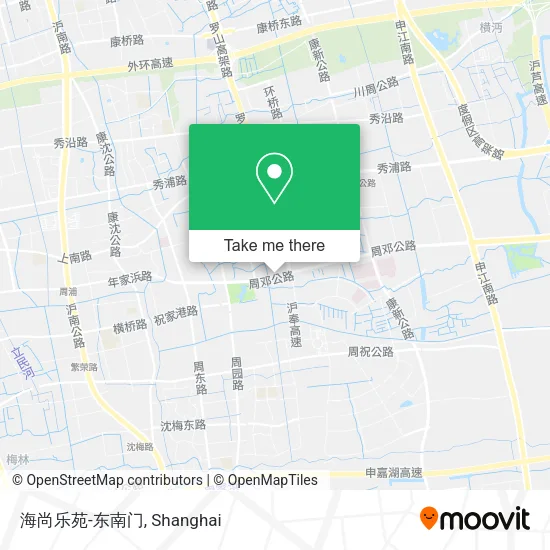 海尚乐苑-东南门 map