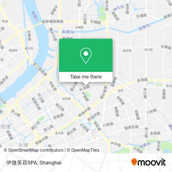 伊微美容SPA map