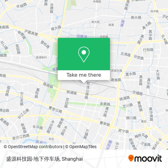 盛源科技园-地下停车场 map