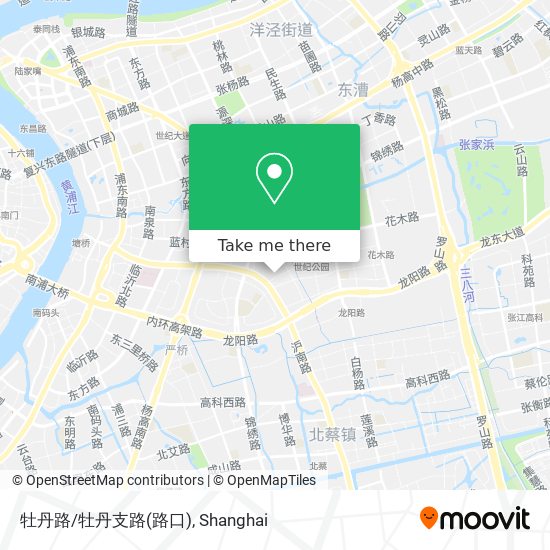 牡丹路/牡丹支路(路口) map