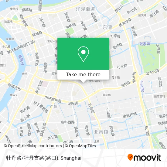 牡丹路/牡丹支路(路口) map