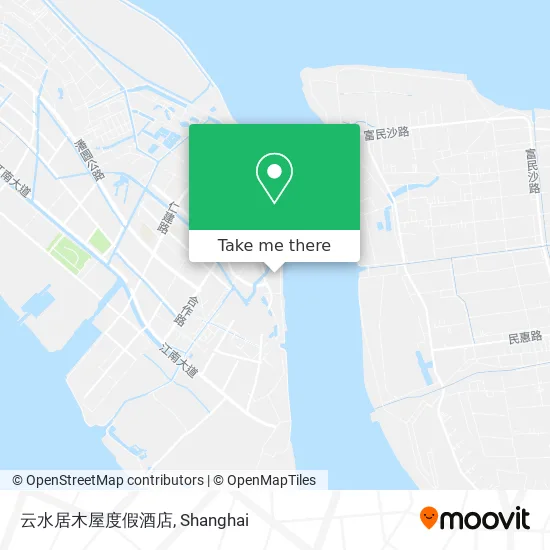 云水居木屋度假酒店 map
