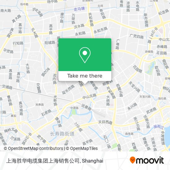 上海胜华电缆集团上海销售公司 map
