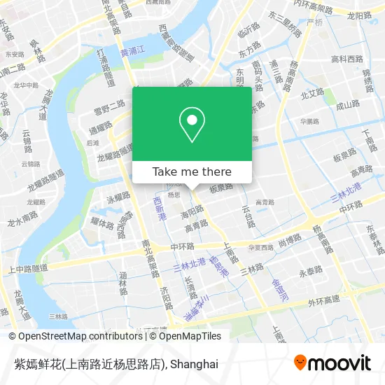 紫嫣鲜花(上南路近杨思路店) map