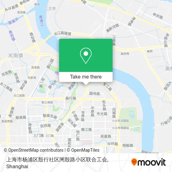 上海市杨浦区殷行社区闸殷路小区联合工会 map