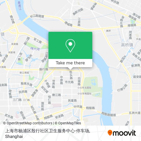 上海市杨浦区殷行社区卫生服务中心-停车场 map
